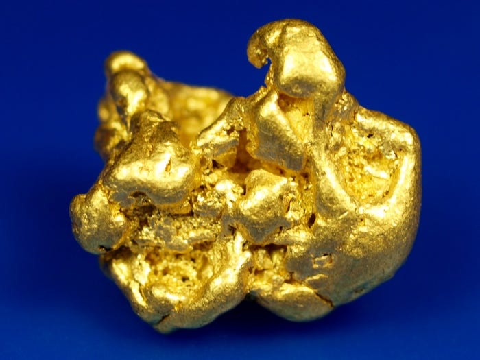 High Purity Natural Gold Nugget for Collecting and Investment