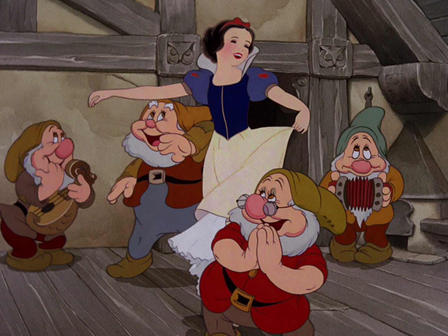 Default Disney: Snow White and the Seven Dwarfs (1937) - Hilarity by Default