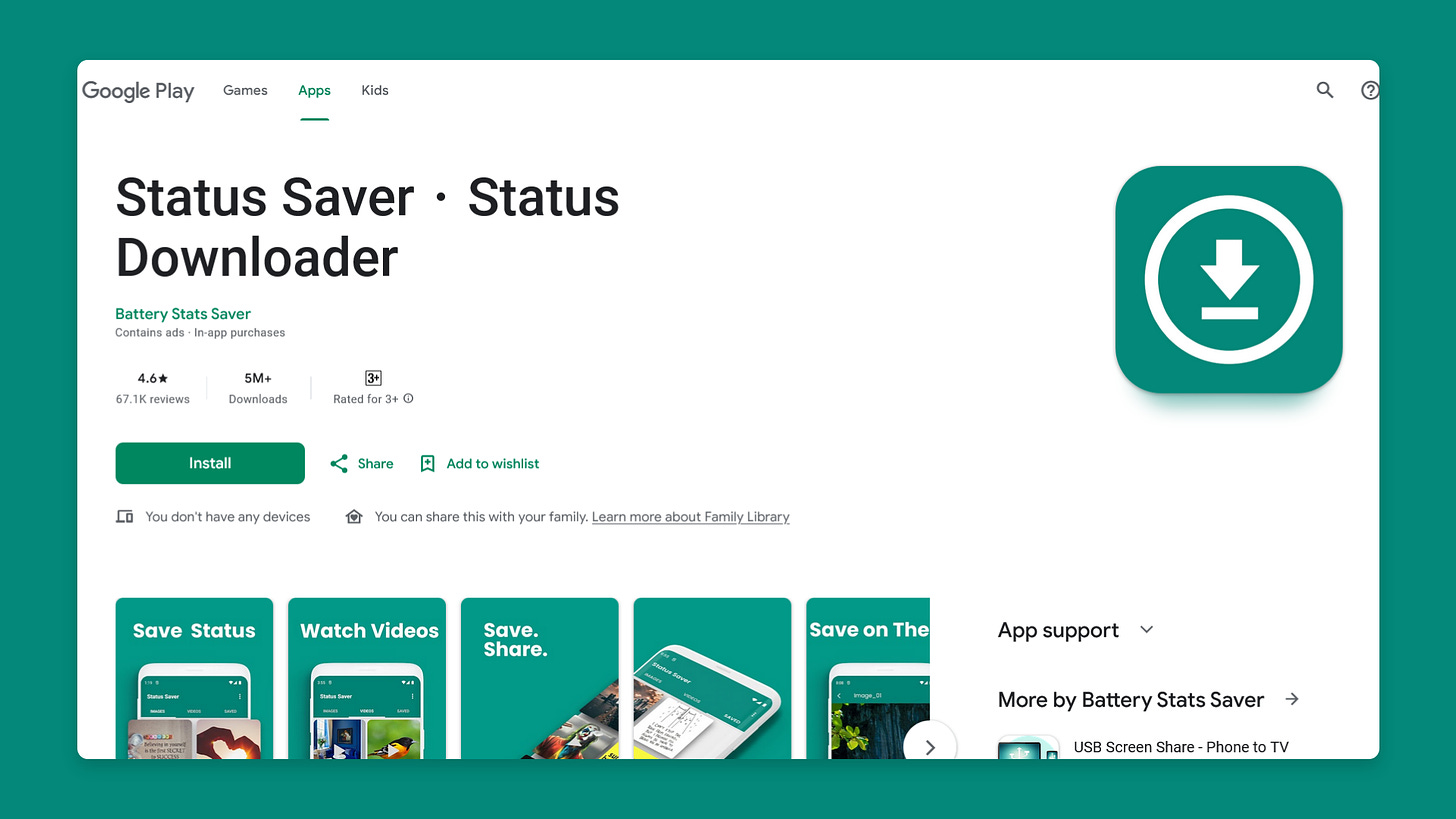 status saver app