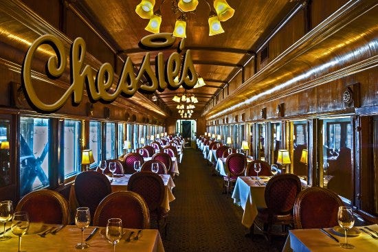 Chessie's Vintage Train Dining Car - Picture of Chessie's Restaurant,  Barrington - Tripadvisor