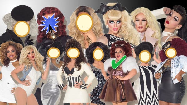 rupauls drag race season 7 cast away miss fame 2015