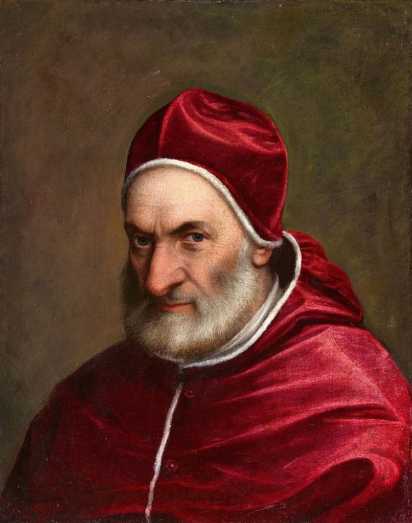 File:Portrait of Pope Pius IV (by Italian School, circa 1600).jpg -  Wikimedia Commons