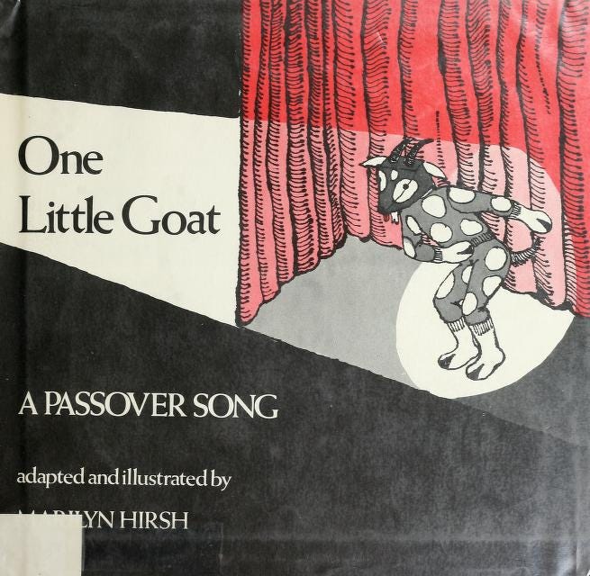 One little goat : a Passover song : Hirsh, Marilyn : Free Download, Borrow,  and Streaming : Internet Archive
