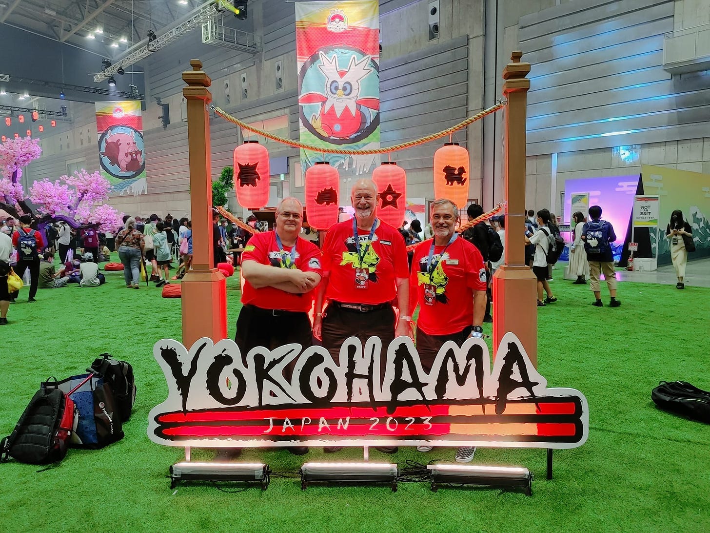 Team Compendium at Worlds 2023 in Yokohama