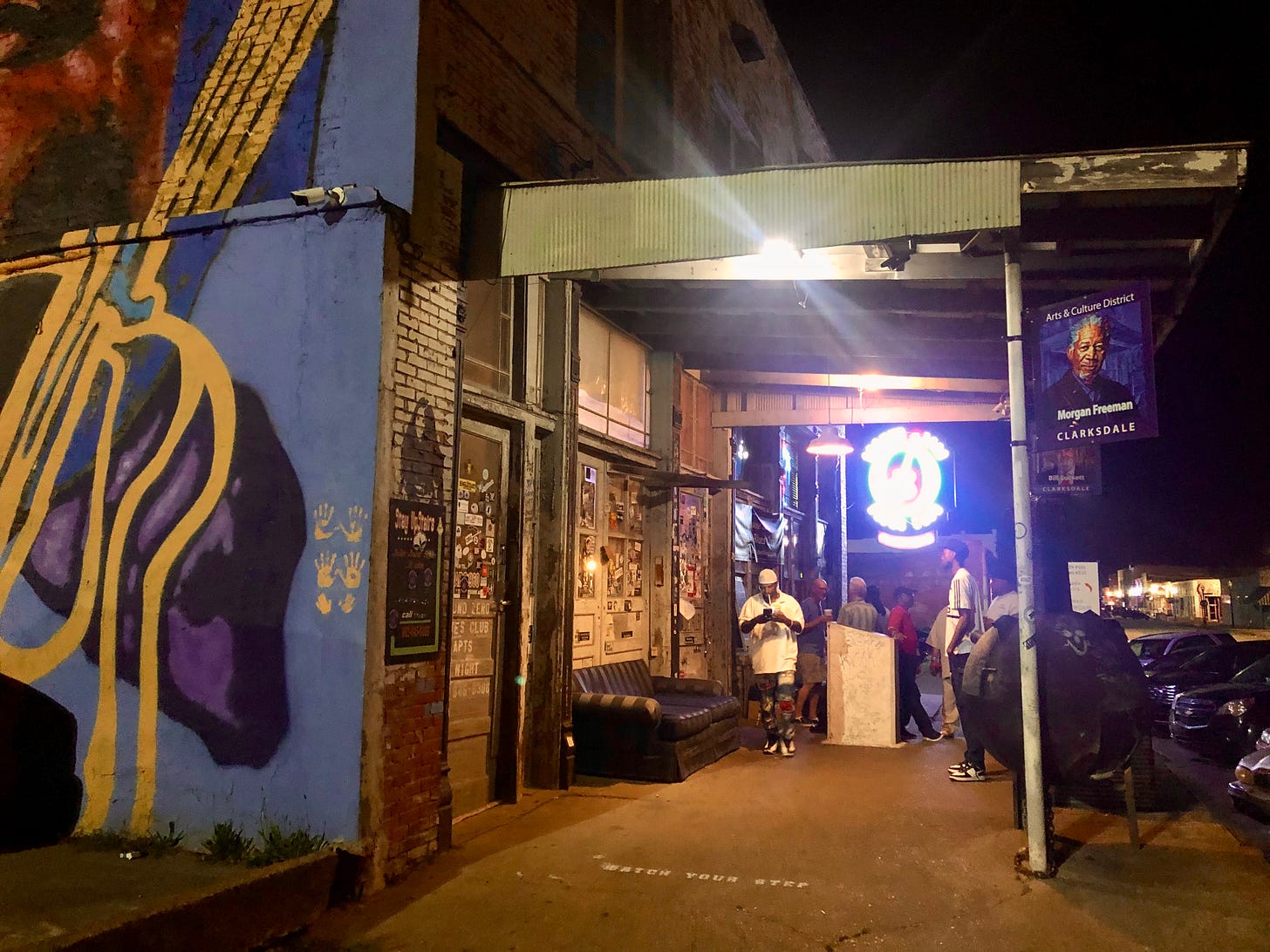 Blues Club Ground Zero in Clarksdale, Mississippi