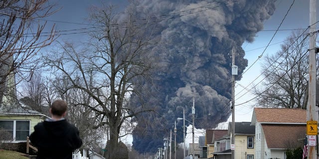 People living near the site of an Ohio train derailment that resulted in the controlled release of toxic chemicals fear returning home.