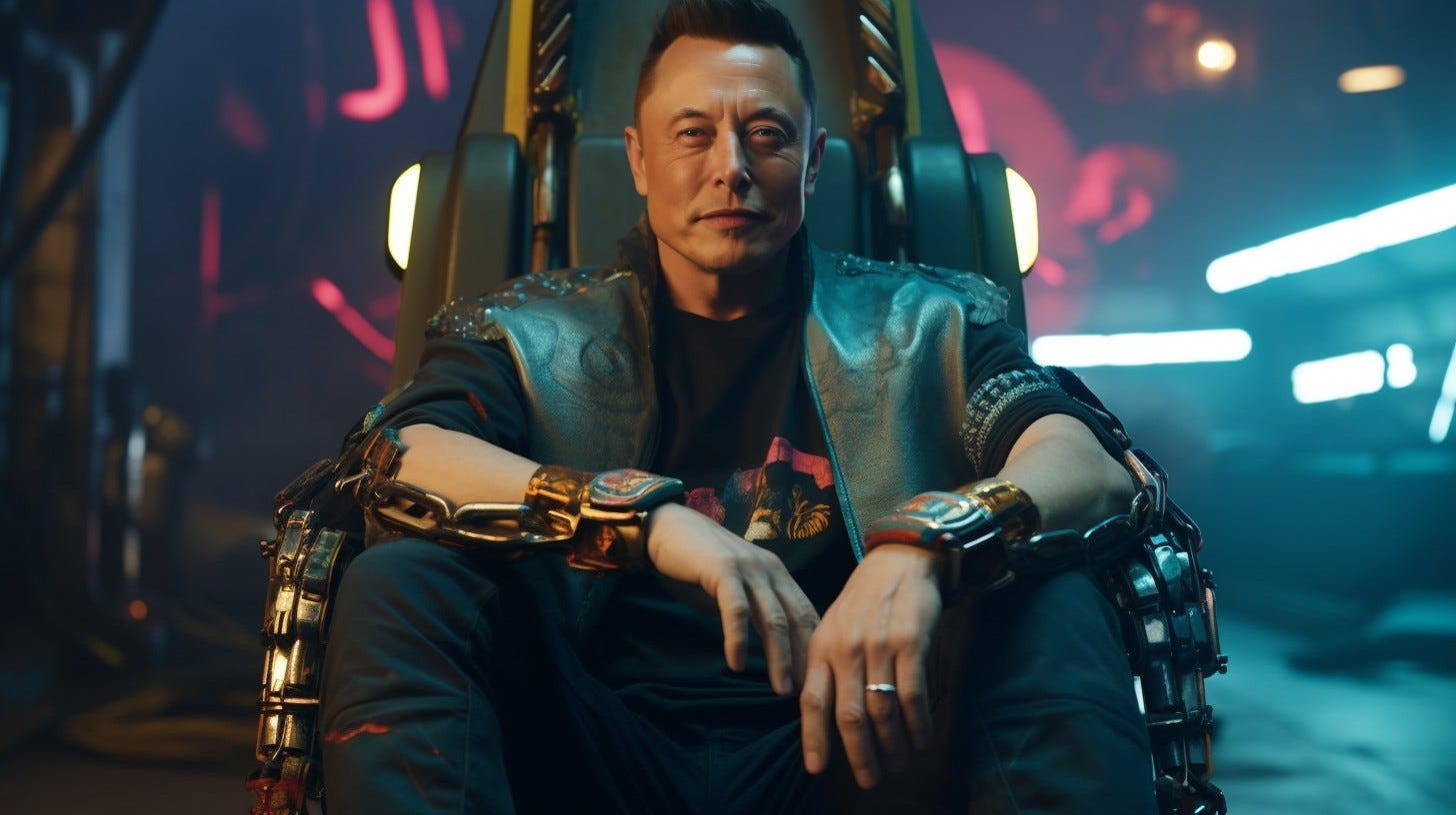 Elon Musk Makes Surprise Appearance in Video Game Cyberpunk 2077