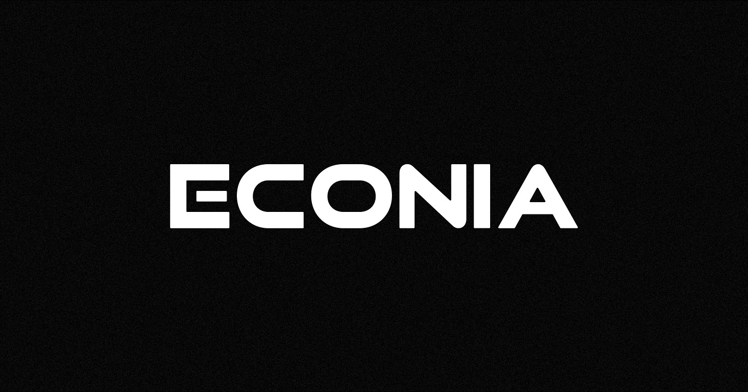 Econia - Economic Engine of Tomorrow