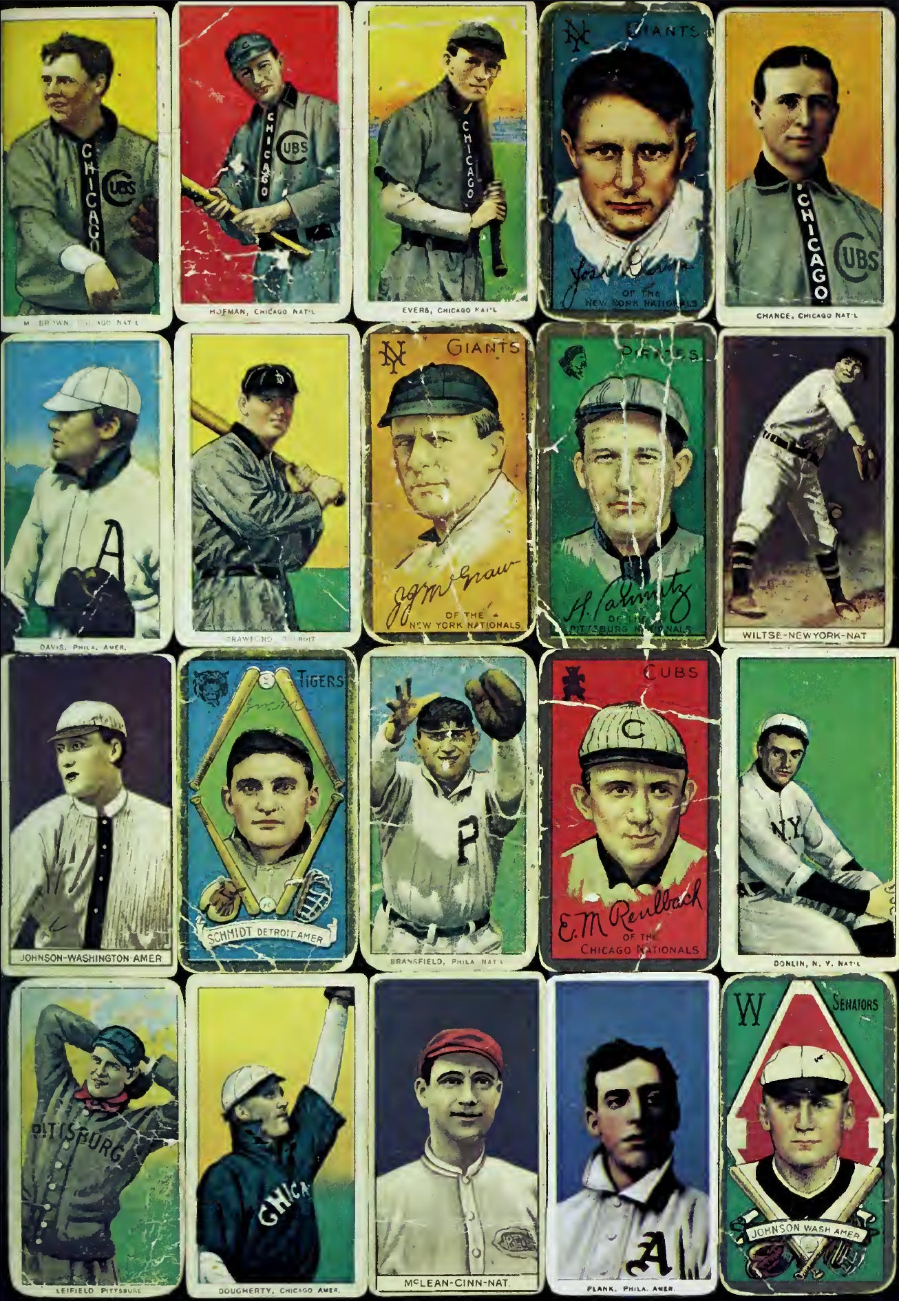 1978 The World Series old baseball cards