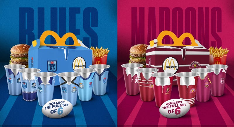 McDonald's launches State of Origin Meals via DDB Group Sydney