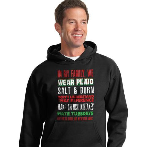 supernatural holiday sweat shirt