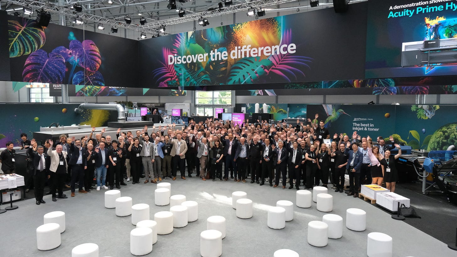 Fujifilm Celebrates Drupa Success