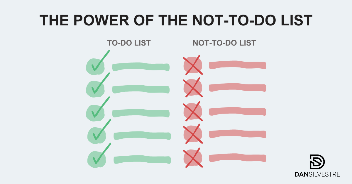 not-to-do list
