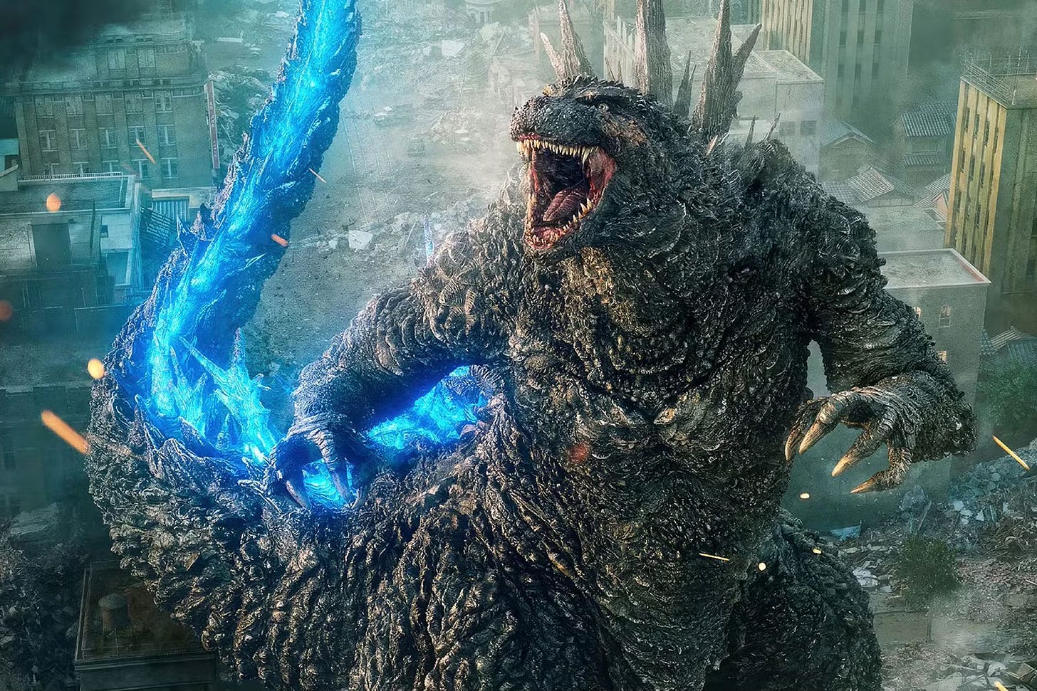 Godzilla as Godzilla in Godzilla Minus One