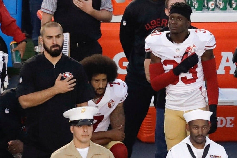 NFL protests look to be a season long issue 2016 images