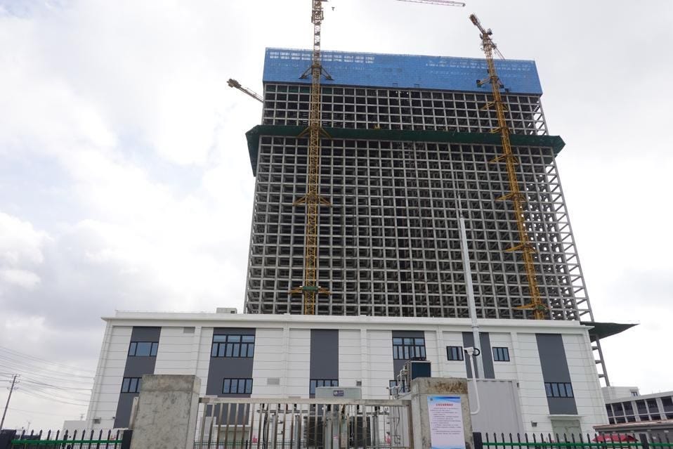 Energy Vault's Rudong, China facility 