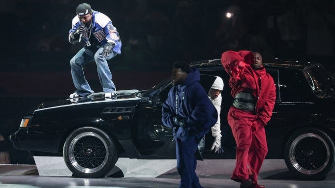 Kendrick Lamar Delivers Killer Super Bowl Halftime Show - Review