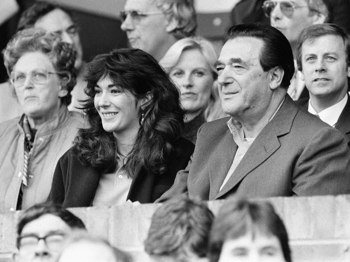 ghislaine maxwell robert maxwell