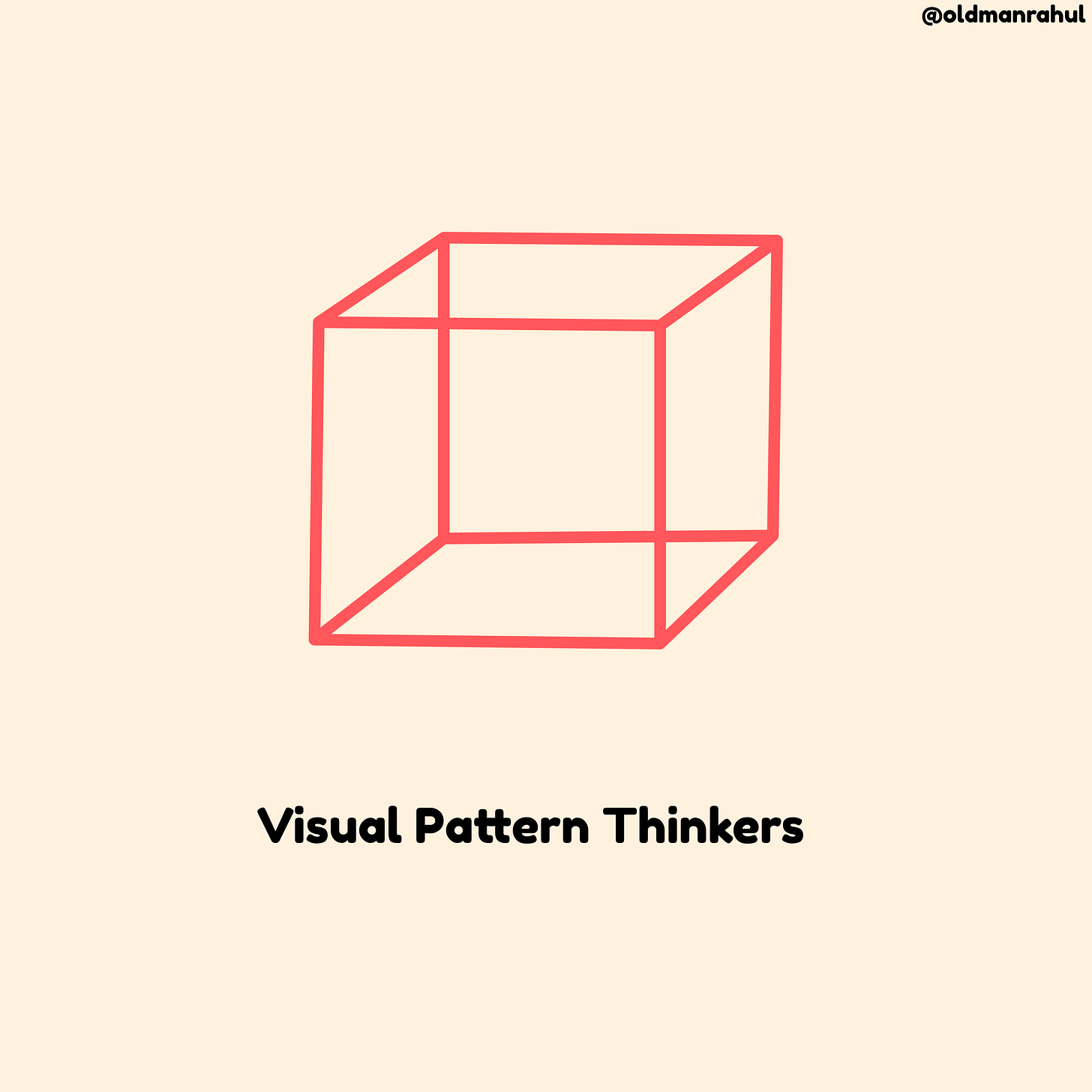Visual Pattern Thinkers