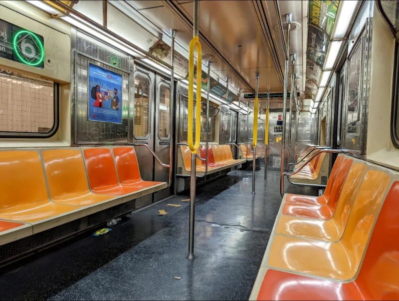 An Ode to NYC's Orange Subway Seats - Untapped New York