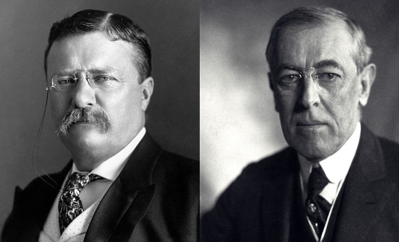 Theodore Roosevelt and Woodrow Wilson: A Bitter Rivalry