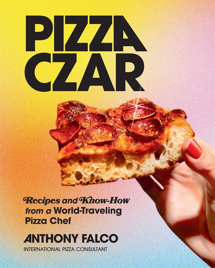 livre de recettes de pizza anthony falco