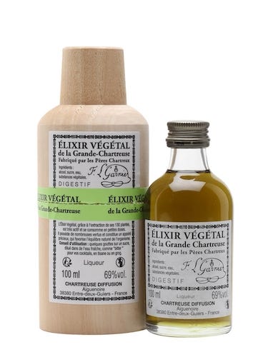 elixir vegetal in wood