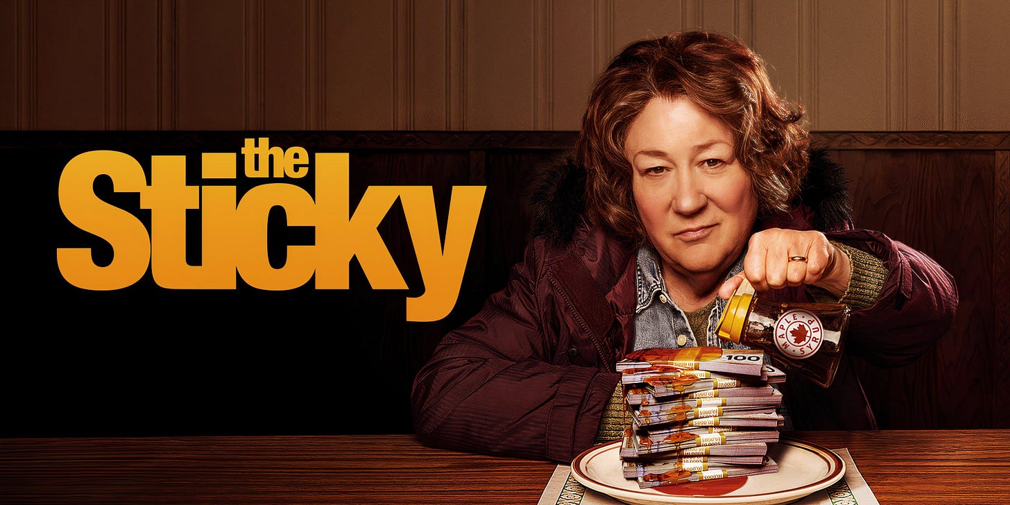 The Sticky on Prime Video Review | Double Take TV Newsletter | Jenni Cullen