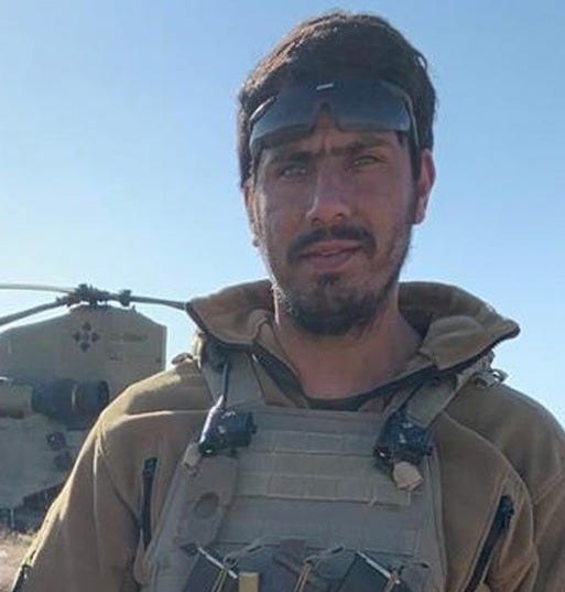 Abdul Rahman Waziri, 31, served with special forces fighting the Taliban in Afghanistan.