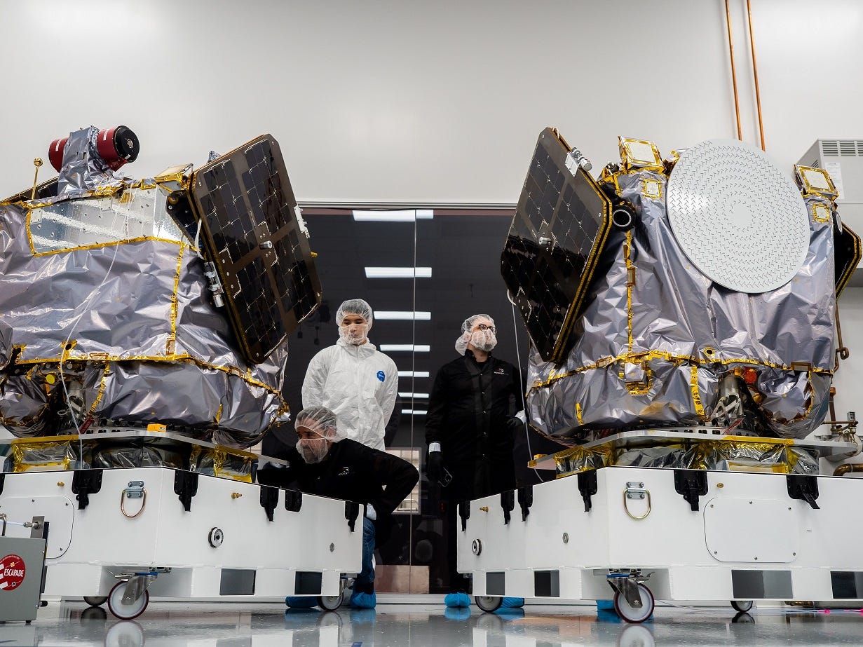 Rocket Lab Ships Twin Satellites to Launch Site for NASA Mars Mission