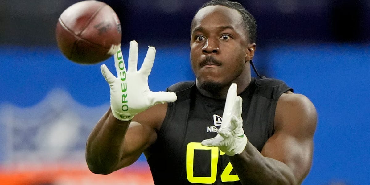 Oregon Linebacker Jeff Bassa 2025 NFL Combine