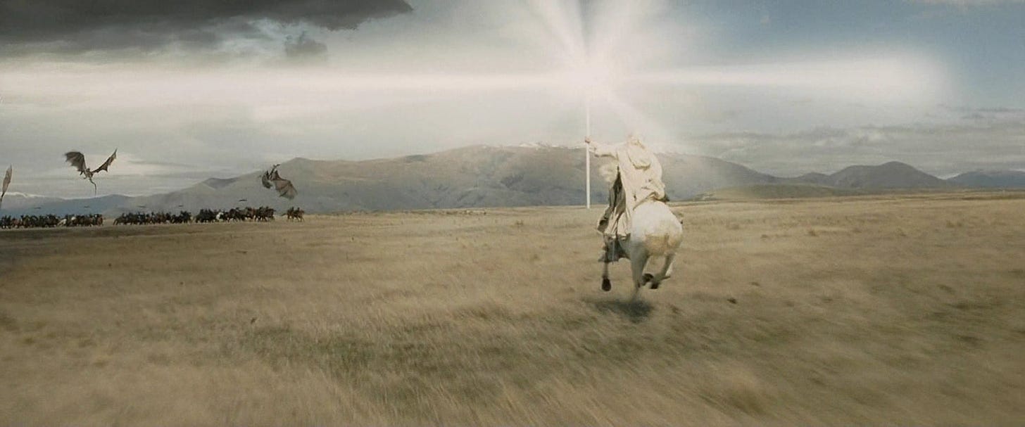 Arwen-Undomiel.com :: Dedicated to J.R.R. Tolkien's Lord of the Rings :: "The Fall of Osgiliath ...