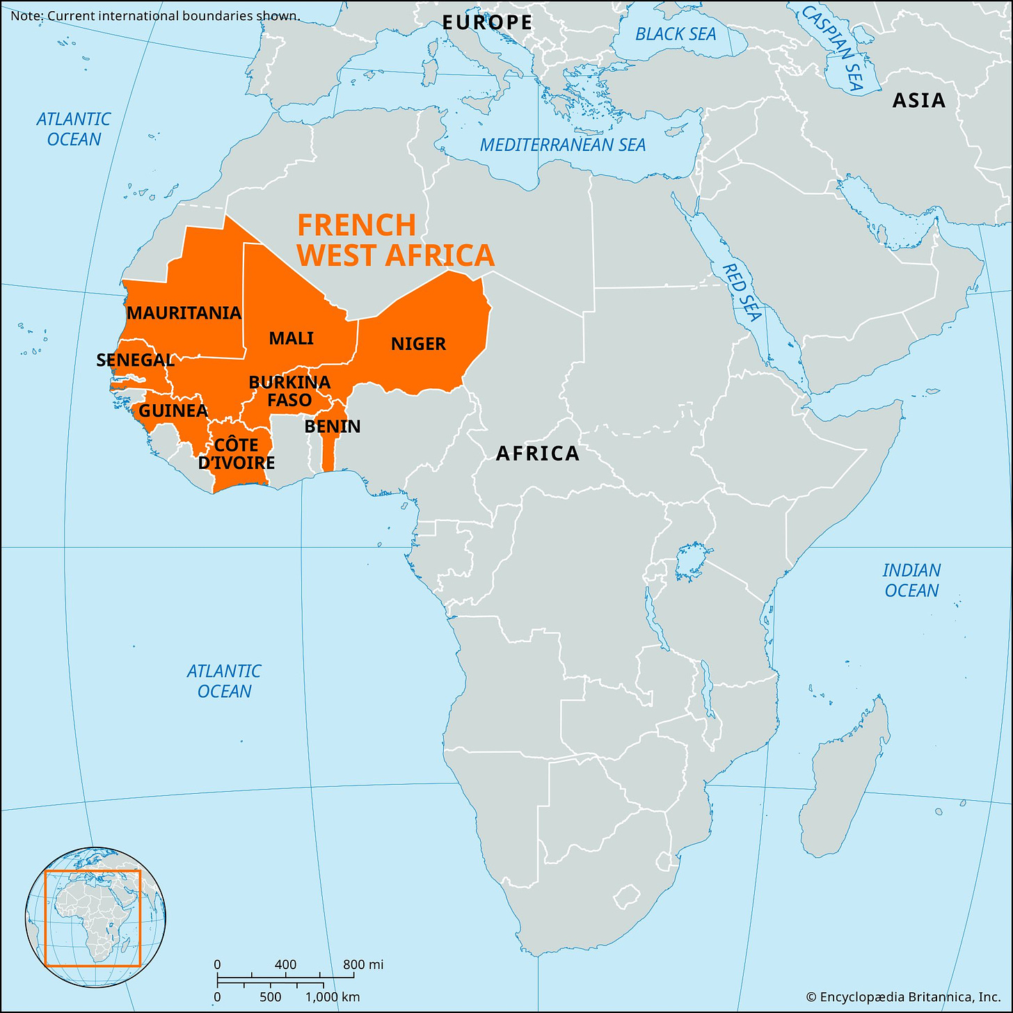 French West Africa | Map, Independence, & History | Britannica