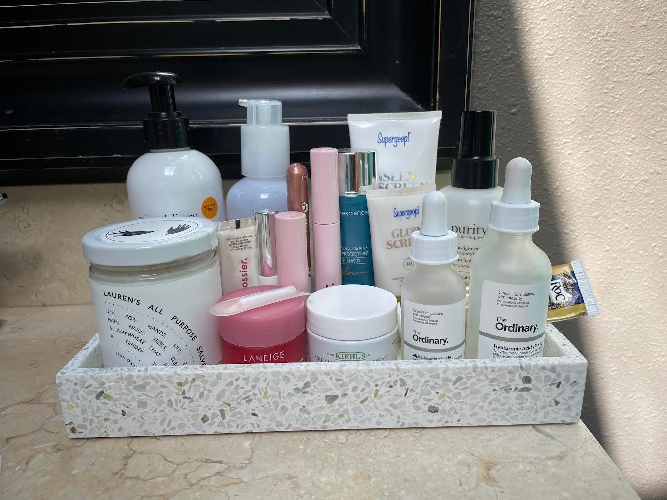 Jane's products all together in a box