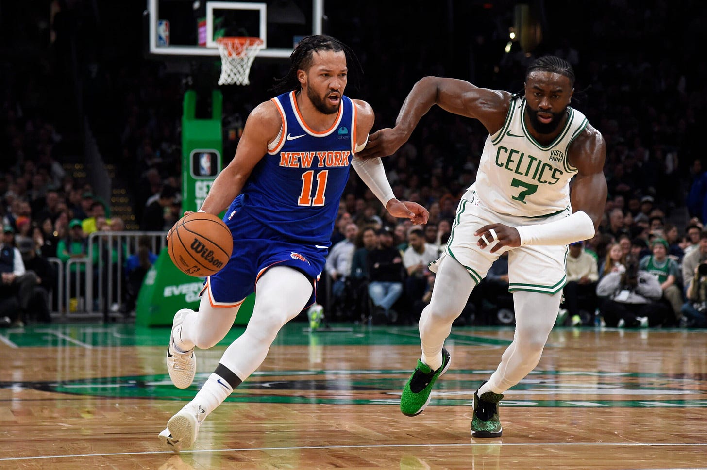 Jalen Brunson's 'special' performance against Celtics not just about the  numbers - The Athletic