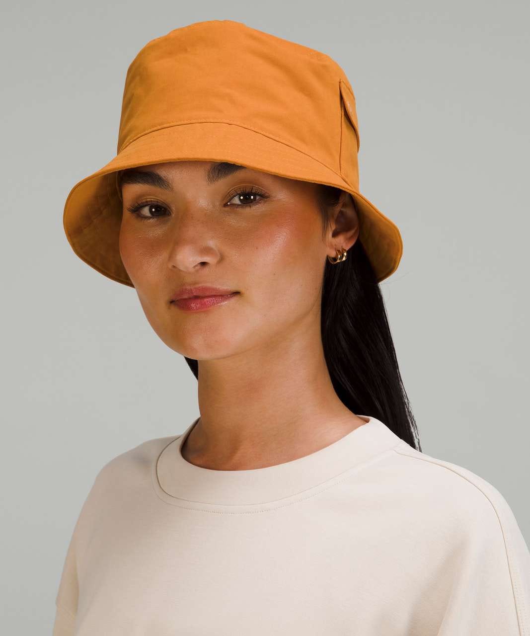 Lululemon On My Level Bucket Hat with Pocket - Autumn Orange - lulu fanatics