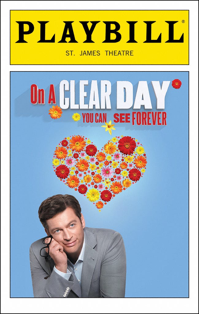 On a Clear Day You Can See Forever (Broadway, St. James Theatre, 2011) |  Playbill