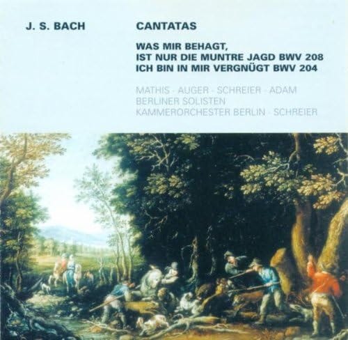 Amazon.com: Johann Sebastian Bach: Cantatas - BWV 204, 208 (Schreier) :  Peter Schreier, Berlin Chamber Orchestra, Berlin Soloists: Digital Music