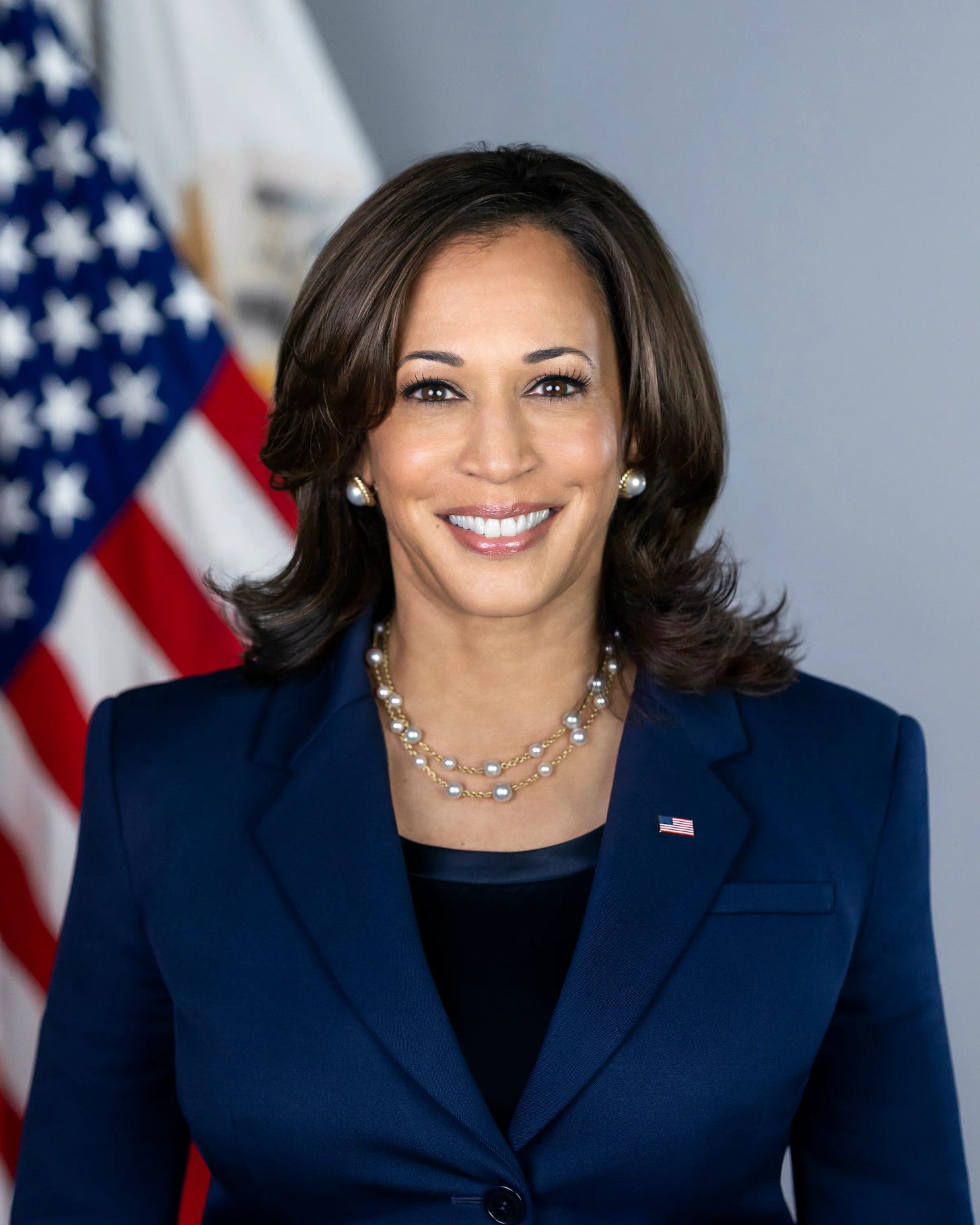 Official White House portrait of Vice President Kamala Harris