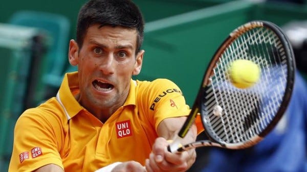 novak djokovic beats cilic for semi finals monte carlo masters 2015