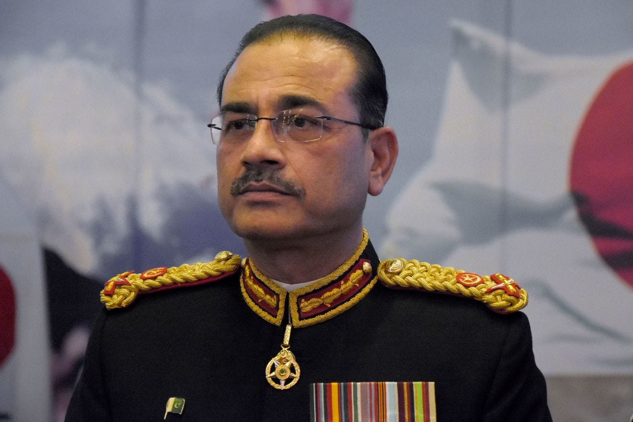 Syed Asim Munir in 2022.