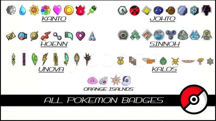 A musical tour of the badges and the gym leaders who might grant them to a player.  https://www.youtube.com/watch?v=2DBFx9c7Pec