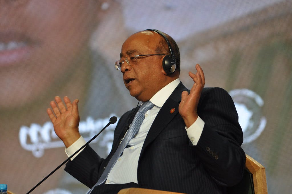 Founder of Mo Ibrahim Foundation, Mo Ibrahim participates … | Flickr