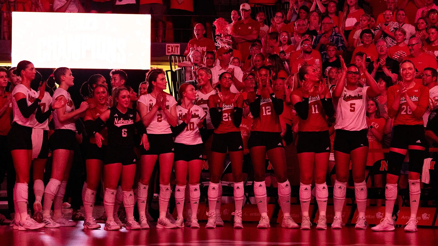 Lauren Stivrins suits up one more time for Nebraska volleyball