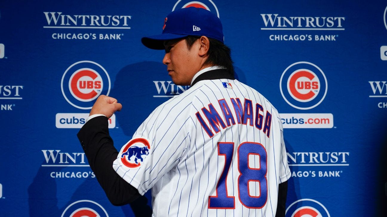 Not a finished product' - Shota Imanaga eyes growth with Cubs - ESPN