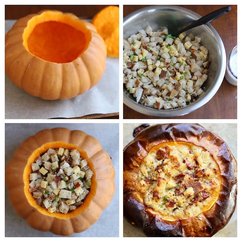 Dorie Greenspan's Pumpkin Cooked with Everything Good