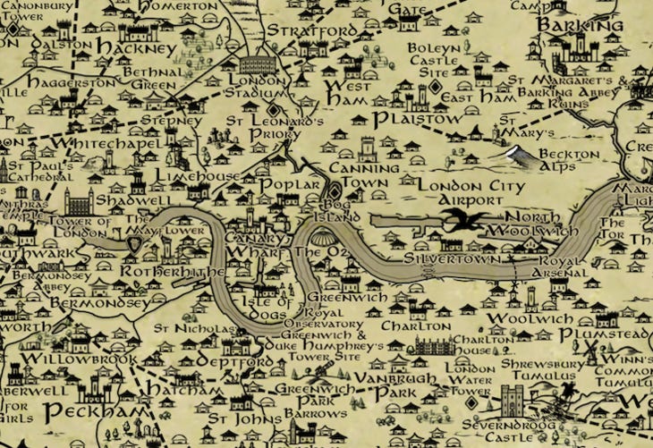 A Middle Earth take on London