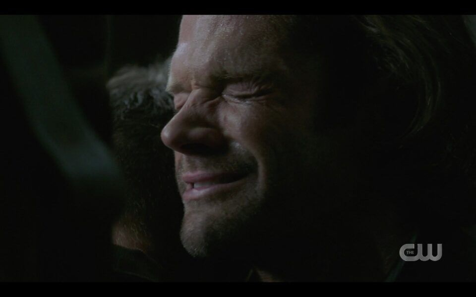 SPN Sam Winchester sobbing when Dean dies