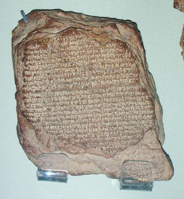 Observation of Haley's Comet, recorded in Cuneiform on a clay tablet between 22-28 September 164 BC, Babylon, Iraq. British Museum, London. (Public Domain) Observation of Haley's Comet, recorded in Cuneiform on a clay tablet between 22-28 September 164 BC, Babylon, Iraq. British Museum, London. (Public Domain)