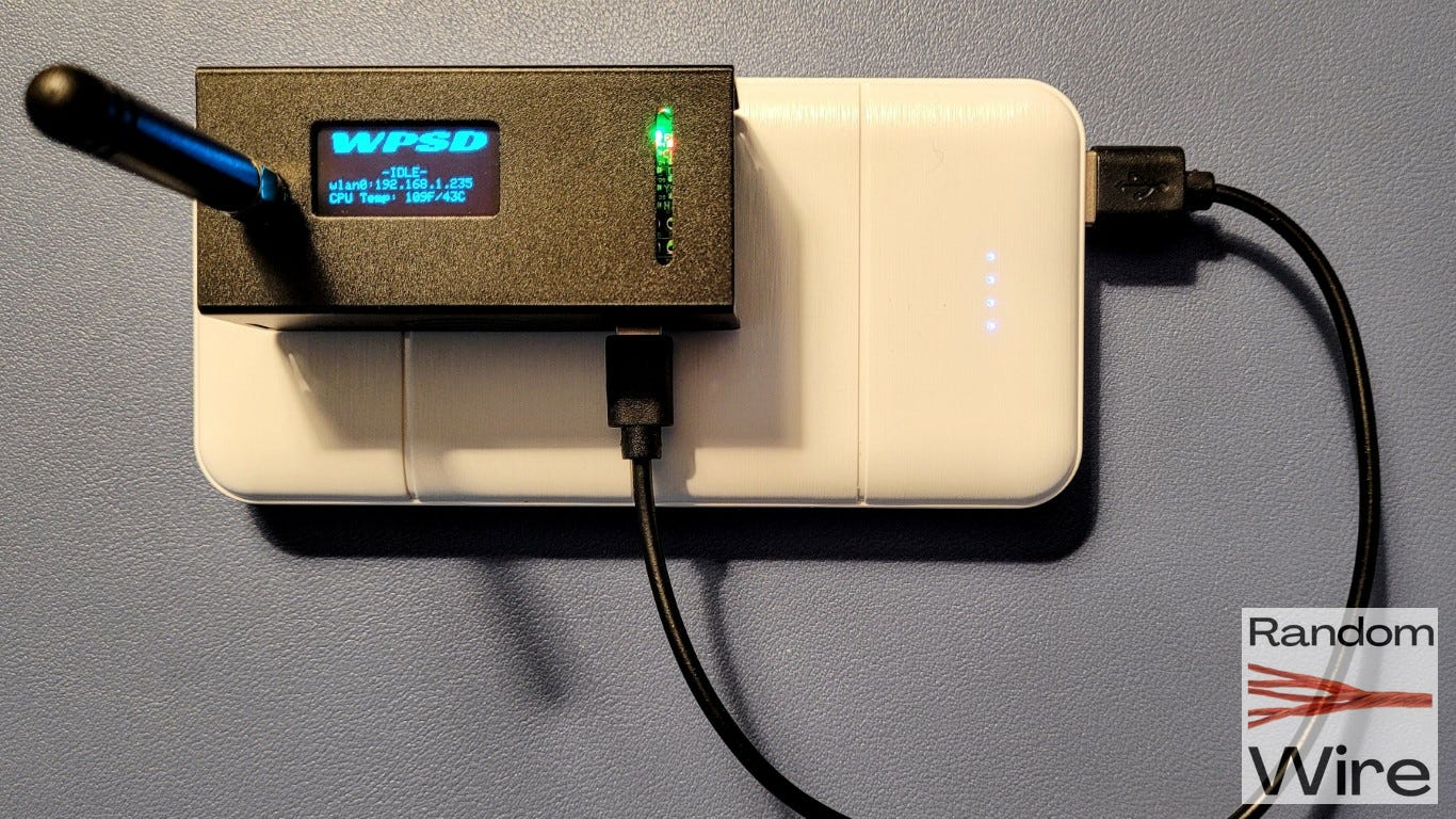 Hotspot with USB power bank